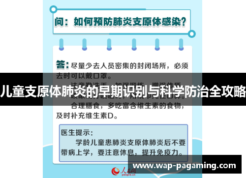 儿童支原体肺炎的早期识别与科学防治全攻略