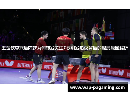 王楚钦夺冠后陈梦为何转发关注C罗引发热议背后的深层原因解析 王楚钦夺冠后陈梦为何转发关注C罗引发热议背后的深层原因解析